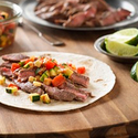 Quick Beef Fajitas with Pico De Gallo